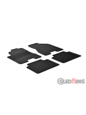Original Gledring Passform Fußmatten Gummimatten 4 Tlg. - Kia Sportage/HYUNDAI Tuscon 2004 -2010
